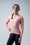 Women's Core LS Core  Stratus Cycling Jersey (Blush)