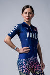 Women's Galaxy Cat Stratus Cycling Jersey