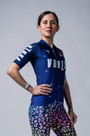 Women's Galaxy Cat Stratus Cycling Jersey