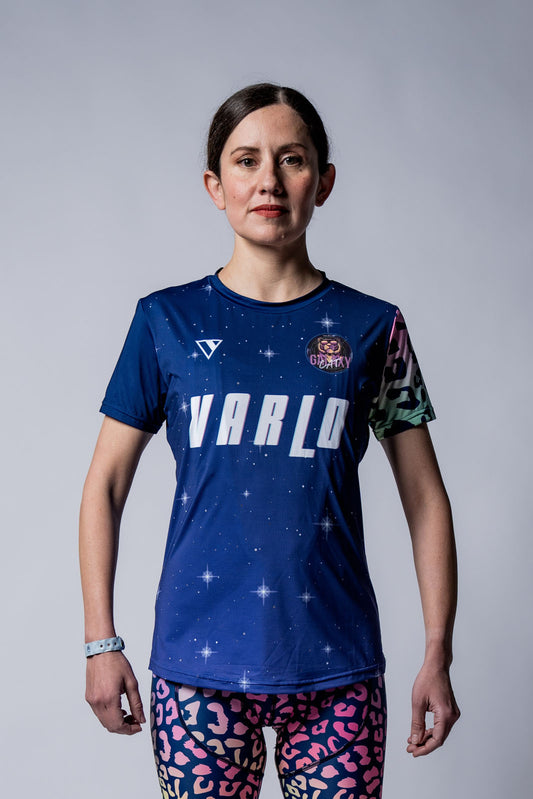 Women's Galaxy Cat Run Shirt