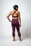 SOHO Women's 3/4 Technical Tight (Plum)