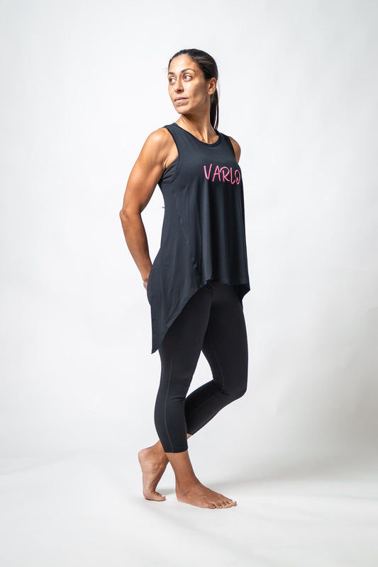 SOHO Women's Tie-Back Tank (Black)