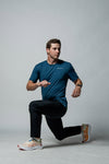 Men's Swift Run Shirt (Blue)