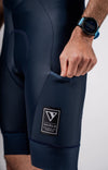 Roam Cargo Cycling Bib Shorts (Mora Shell Blue) - Men's