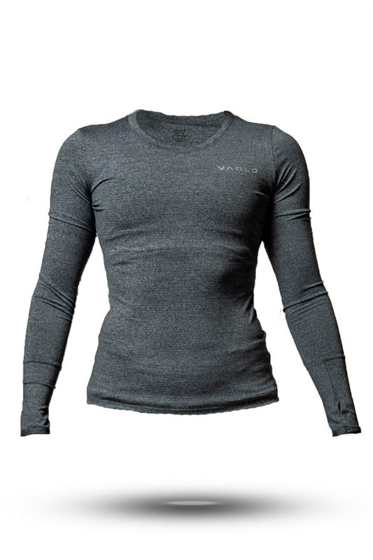 Women's Swift Long Sleeve Tech Shirt (Gray)