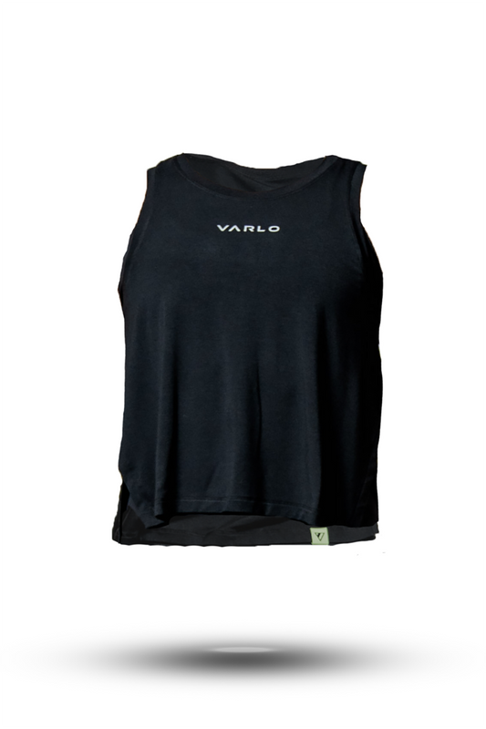 Women's Swift Crop Shirt (Black)