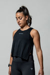 Women's Swift Crop Shirt (Black)