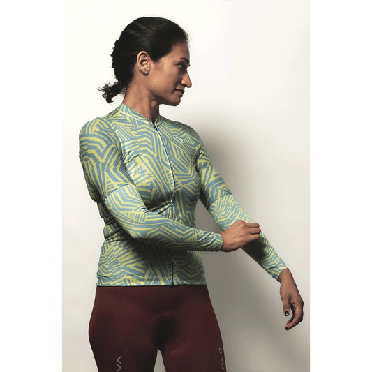 Women's Lime Arm Warmers